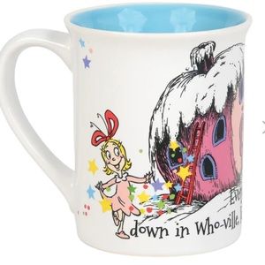 Department 56 2019 Dr. Seuss Who-ville Grinch Christmas Coffee Cup Mug